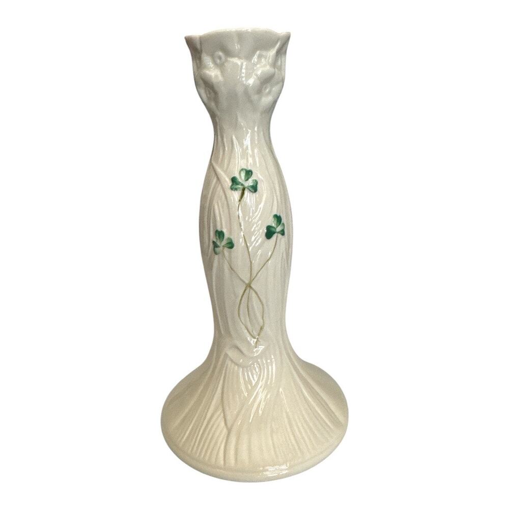Beleek Ireland Millennium 2000 Daisy Candle Holder